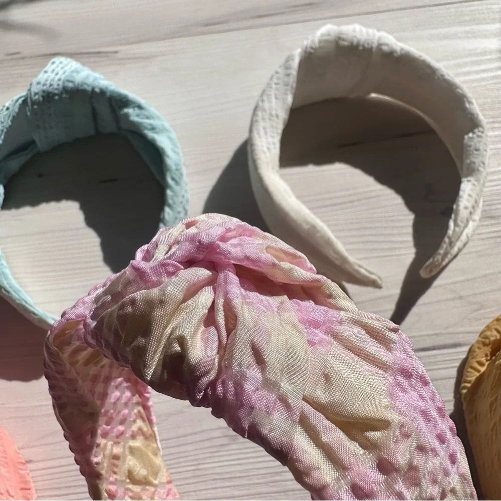 Anthropologie Women's Springtime Knotted Textured Headbands